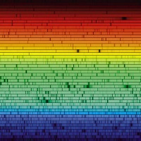An astronomical spectrum