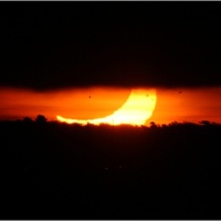 A Warwickshire partial solar eclipse